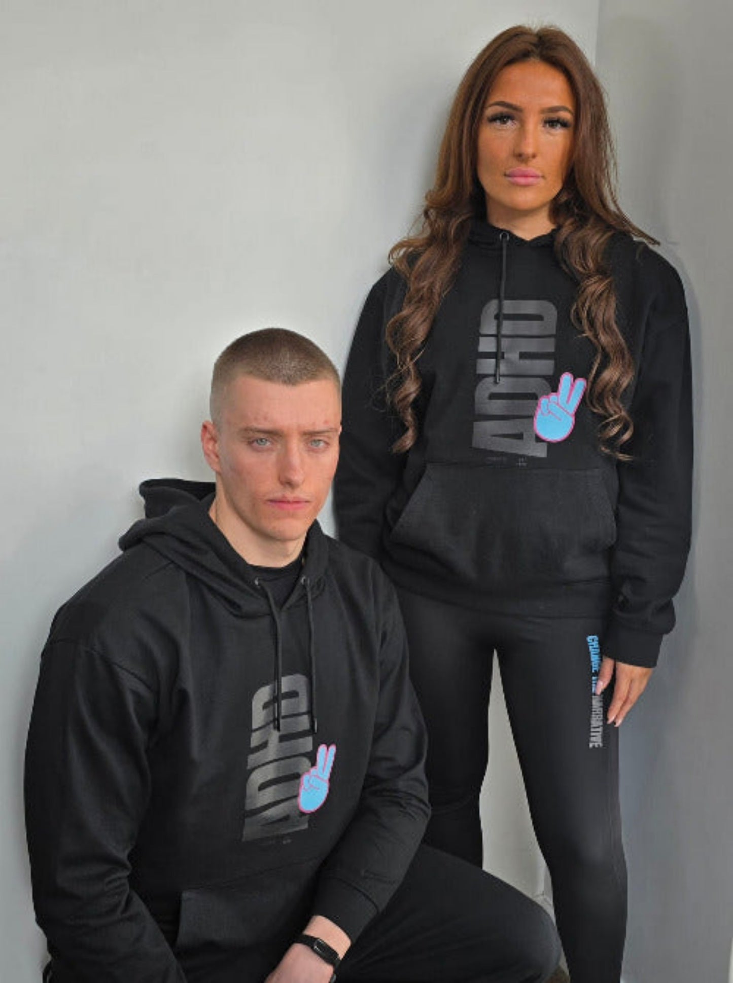 ADHD Peace Unisex Hoodie
