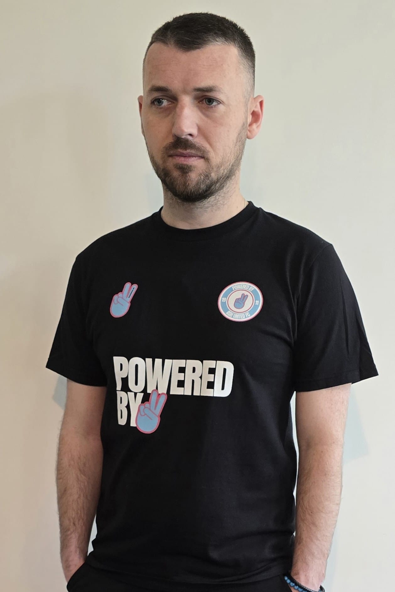 Ash Utd Powered By T-Shirt